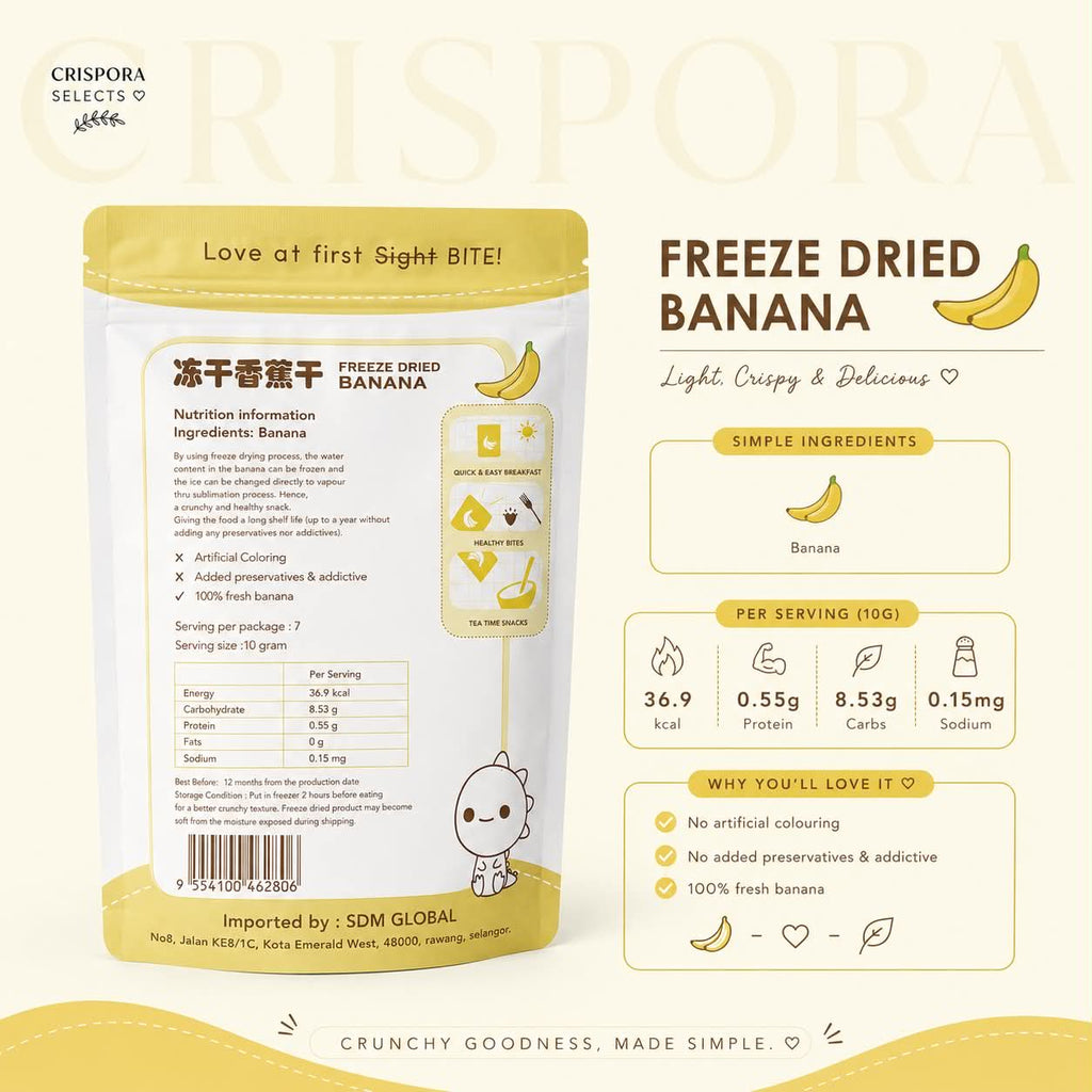 Freeze-Dried Banana