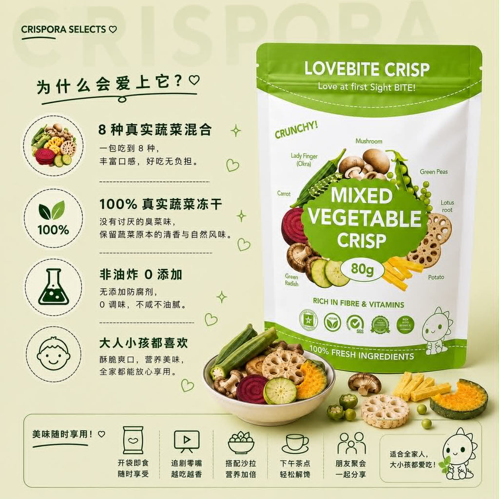 Mixed Vegetable Crisp