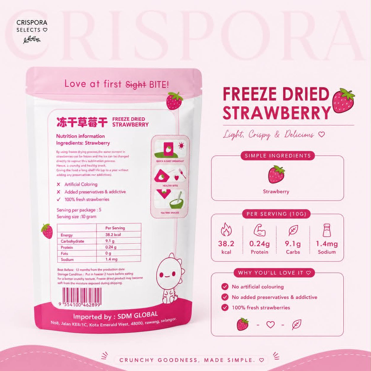 Freeze-Dried Strawberry