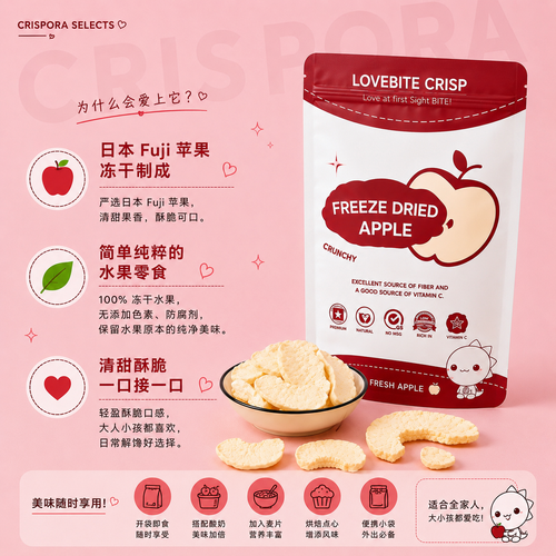 Freeze-Dried Apple
