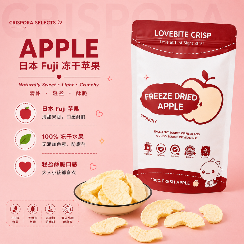 Freeze-Dried Apple
