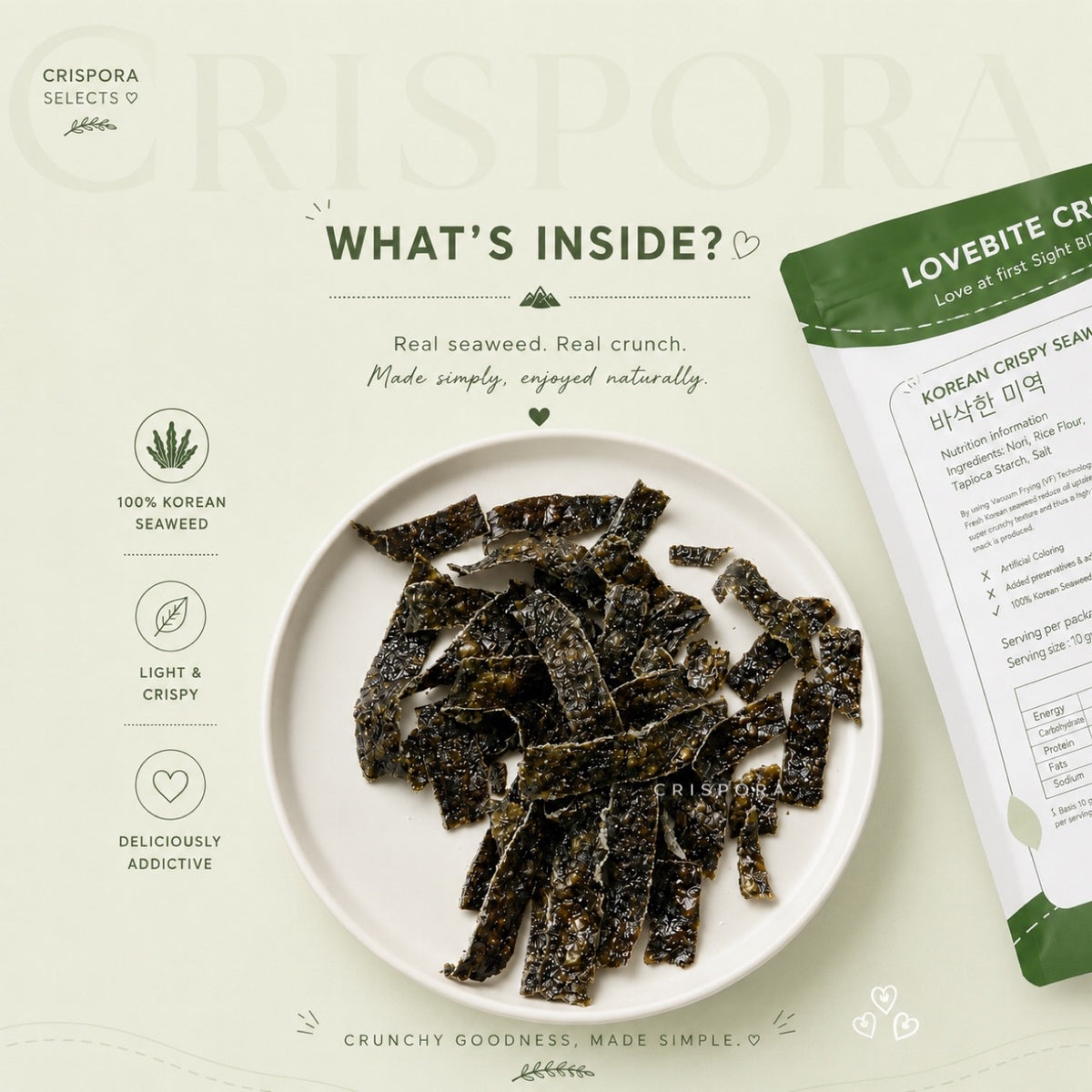 Korean Crispy Seaweed
