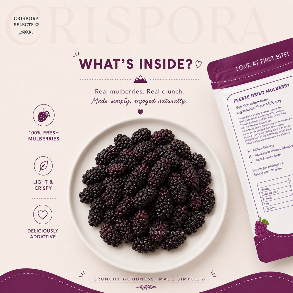 Freeze-Dried Mulberry