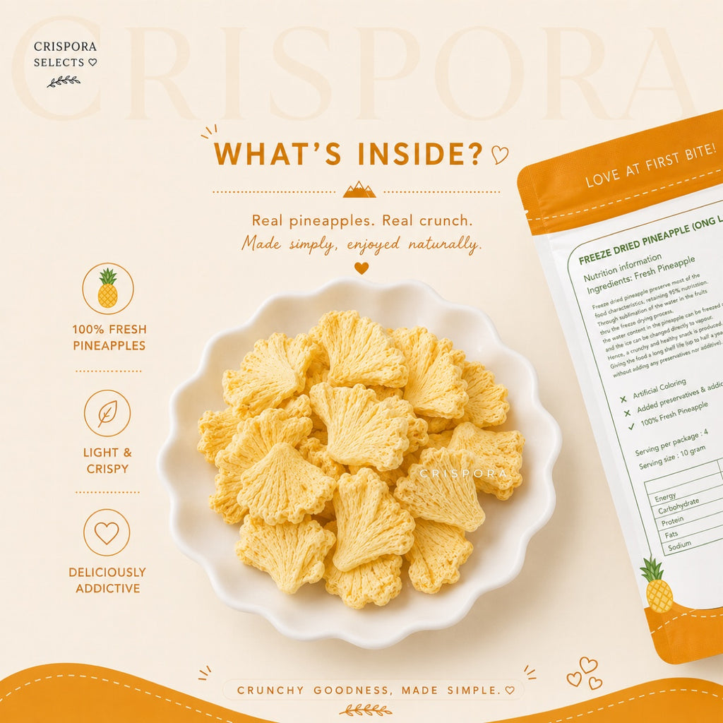 Freeze-Dried Pineapple