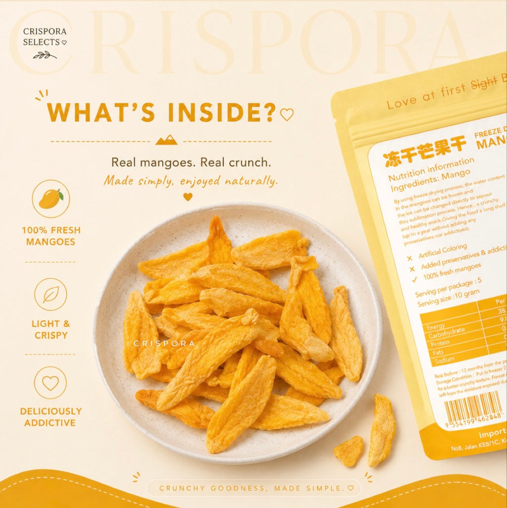 Freeze-Dried Mango