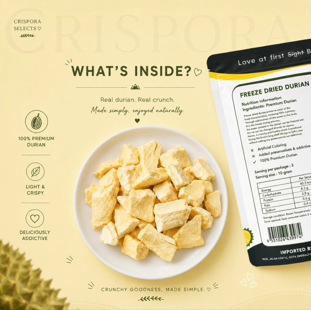 Freeze-Dried Durian