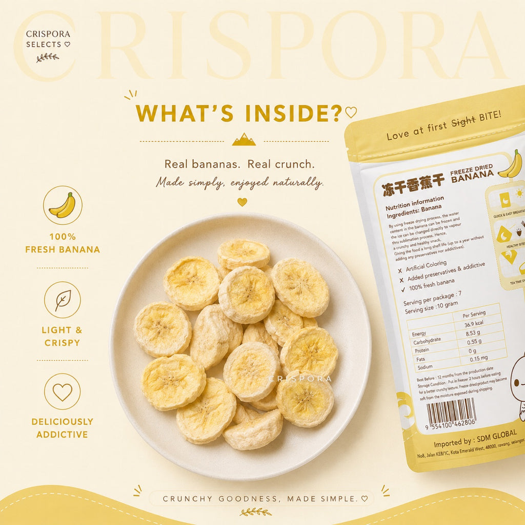 Freeze-Dried Banana