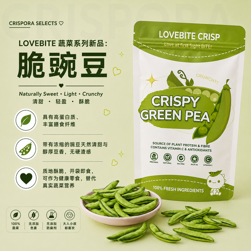 Crispy Green Pea
