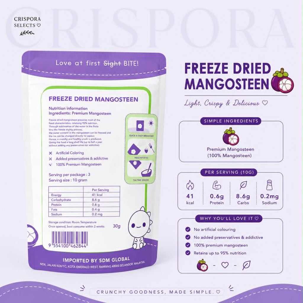 Freeze-Dried Mangosteen