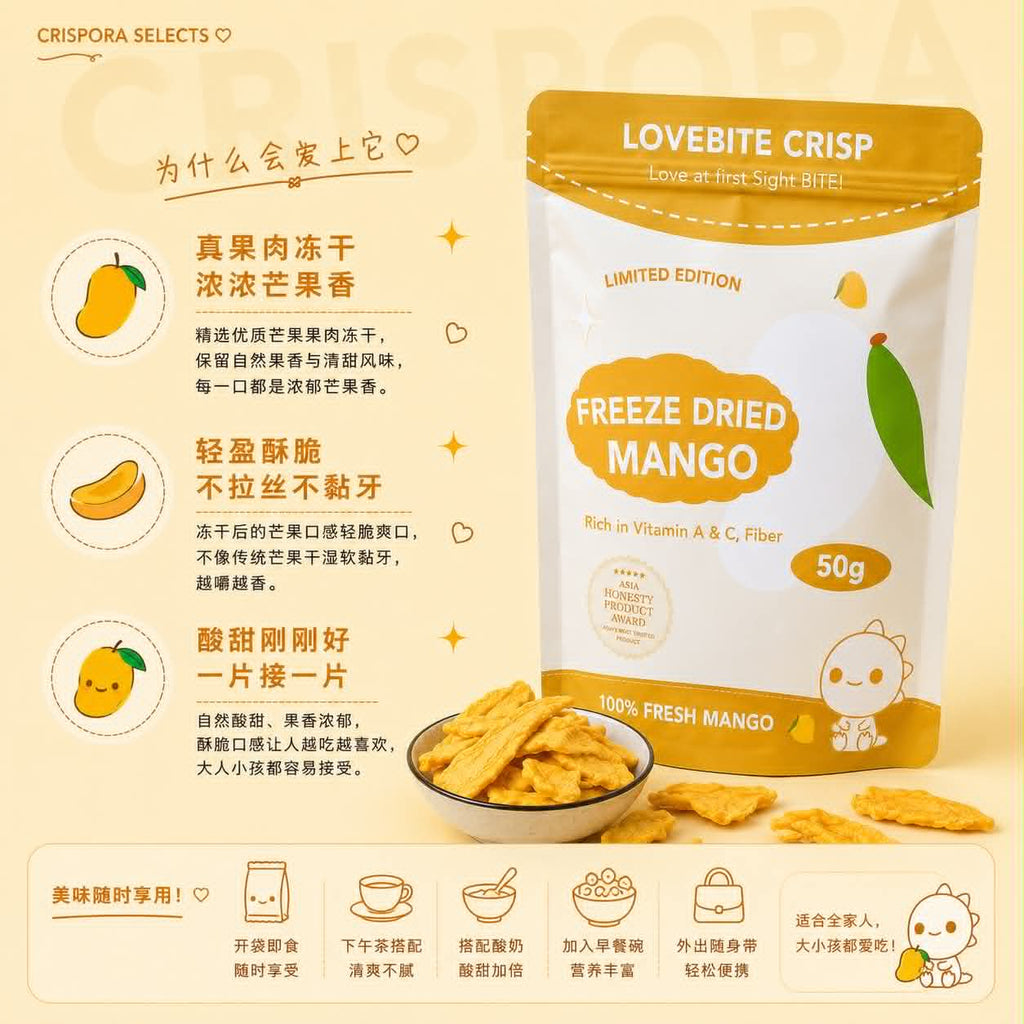 Freeze-Dried Mango